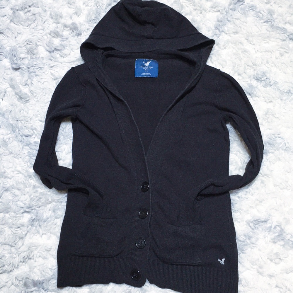 Black American Eagle cardigan
